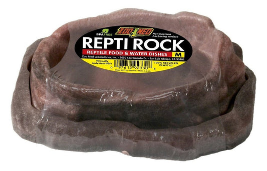 Zoo Med Repti Rock Food and Water Dishes, Medium - Dubia.com