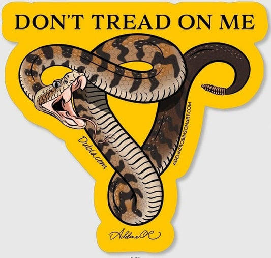 Don't Tread On Me Sticker FREE SHIPPING