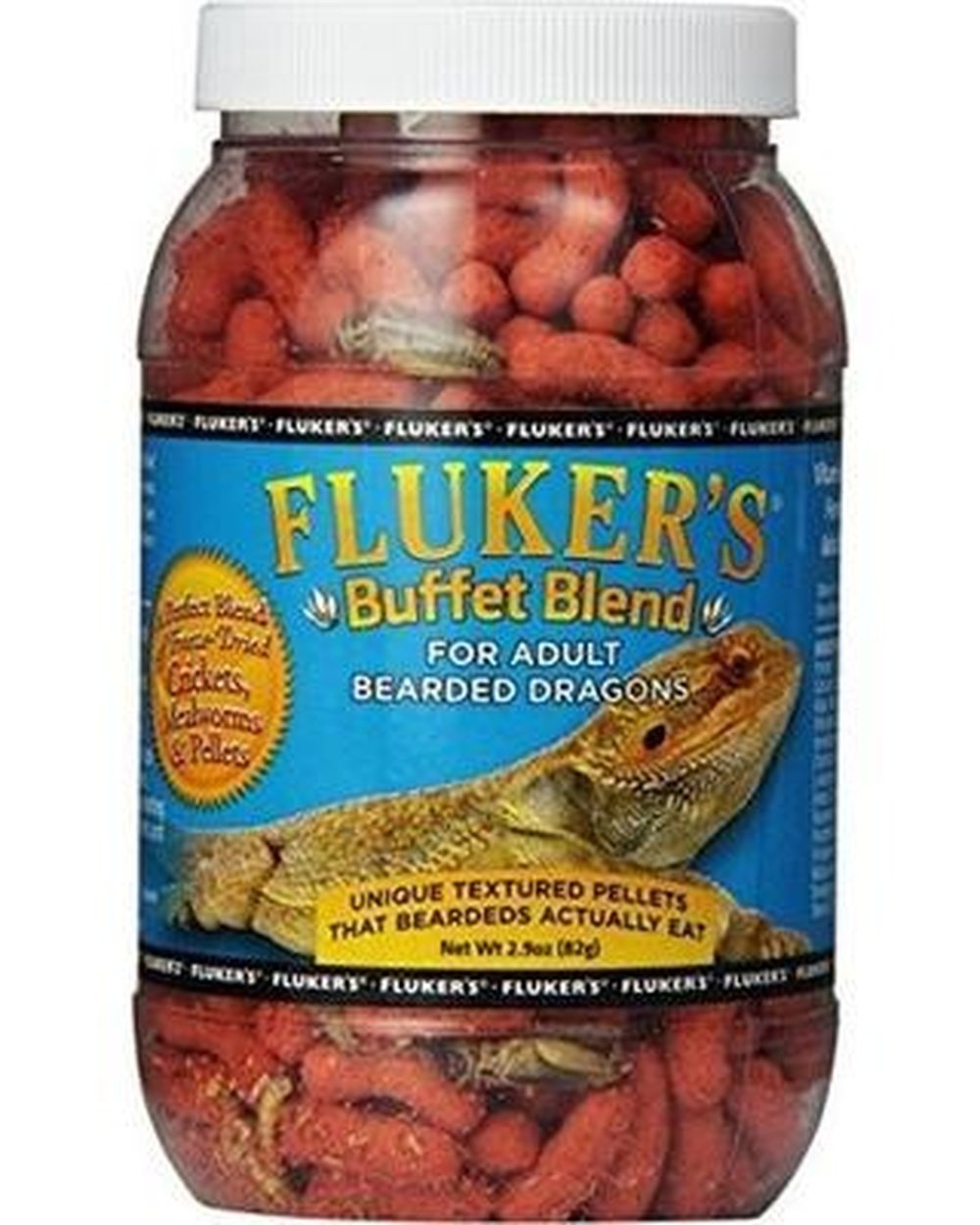 Fluker's Buffet Blend for Adult Bearded Dragons, 7.5oz