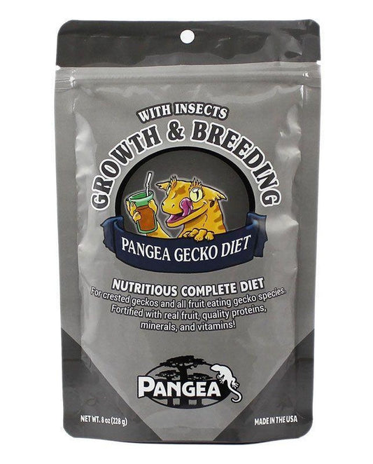 Pangea Growth & Breeding Complete Gecko Diet with Insects - Gray - Dubia.com