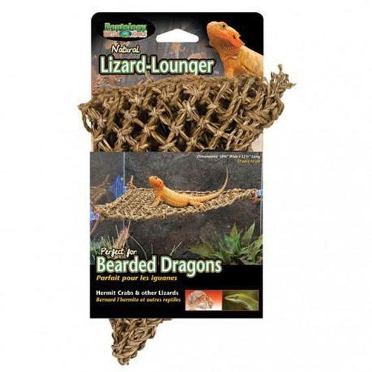 Penn Plax Natural Lizard Lounger Climbing & Resting Mats Corner Small